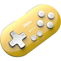 Manette de jeu - 8BitDo - Zero 2 - Jaune - Bluetooth - 180 mAh