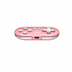 8Bitdo Zero 2 Rose Bluetooth Manette de jeu Numérique Android, MAC, Nintendo Switch, Nintendo Switch Lite, PC