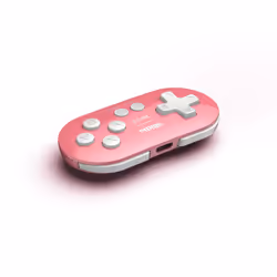 8Bitdo Zero 2 Rose Bluetooth Manette de jeu Numérique Android, MAC, Nintendo Switch, Nintendo Switch Lite, PC