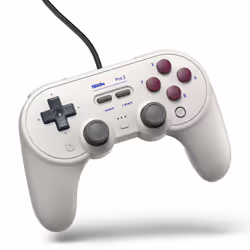 8Bitdo Pro 2 Gris USB Manette de jeu Analogique/Numérique Android, Nintendo Switch, Nintendo Switch Lite, PC