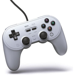 8Bitdo Pro 2 Gris USB Manette de jeu Analogique/Numérique Android, Nintendo Switch, Nintendo Switch Lite, PC, Tablette PC