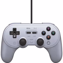 8Bitdo Pro 2 Gris USB Manette de jeu Analogique/Numérique Android, Nintendo Switch, Nintendo Switch Lite, PC, Tablette PC
