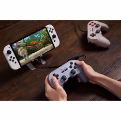 8Bitdo Pro 2 Gris USB Manette de jeu Analogique/Numérique Android, Nintendo Switch, Nintendo Switch Lite, PC, Tablette PC - Vue supplémentaire 8
