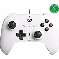 Manette de jeu - 8BITDO - Ultimate Wired - Blanc - USB - 16 boutons