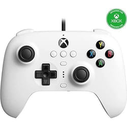 Manette de jeu - 8BITDO - Ultimate Wired - Blanc - USB - 16 boutons