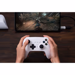 8Bitdo RET00315 accessoire de jeux vidéo Blanc Bluetooth Joystick Numérique Android, PC - Vue supplémentaire 10