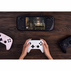8Bitdo RET00315 accessoire de jeux vidéo Blanc Bluetooth Joystick Numérique Android, PC - Vue supplémentaire 12