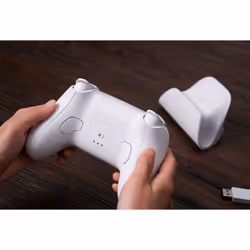 8Bitdo RET00315 accessoire de jeux vidéo Blanc Bluetooth Joystick Numérique Android, PC - Vue supplémentaire 8