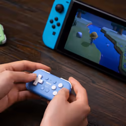 8Bitdo Micro Bleu USB Manette de jeu Android, Nintendo Switch, PC, iOS - Vue supplémentaire 13