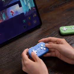 8Bitdo Micro Bleu USB Manette de jeu Android, Nintendo Switch, PC, iOS - Vue supplémentaire 14