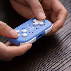 8Bitdo Micro Bleu USB Manette de jeu Android, Nintendo Switch, PC, iOS - Vue supplémentaire 16