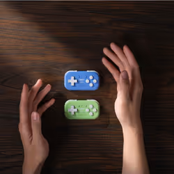 8Bitdo Micro Bleu USB Manette de jeu Android, Nintendo Switch, PC, iOS - Vue supplémentaire 17