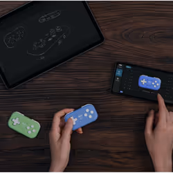8Bitdo Micro Bleu USB Manette de jeu Android, Nintendo Switch, PC, iOS - Vue supplémentaire 18