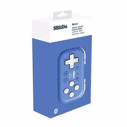 8Bitdo Micro Bleu USB Manette de jeu Android, Nintendo Switch, PC, iOS - Vue supplémentaire 24