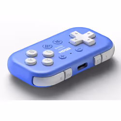 8Bitdo Micro Bleu USB Manette de jeu Android, Nintendo Switch, PC, iOS - Vue supplémentaire 3