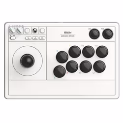 8Bitdo Arcade Stick, Joystick, PC, Xbox One, Xbox One S, Xbox One X, Xbox Series S, Xbox Series X, Analogique/Numérique, Avec ...