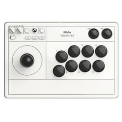 8Bitdo Arcade Stick Noir, Blanc RF/USB Joystick Analogique/Numérique PC, Xbox One, Xbox One S, Xbox One X, Xbox Series S, Xbox Series X