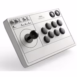 8Bitdo Arcade Stick Noir, Blanc RF/USB Joystick Analogique/Numérique PC, Xbox One, Xbox One S, Xbox One X, Xbox Series S, Xbox Series X