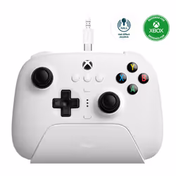 8Bitdo Ultimate 3-mode Blanc Bluetooth/USB Manette de jeu Analogique/Numérique Android, Xbox, iOS