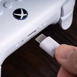 8Bitdo Ultimate 3-mode Blanc Bluetooth/USB Manette de jeu Analogique/Numérique Android, Xbox, iOS