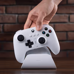 8Bitdo Ultimate 3-mode Blanc Bluetooth/USB Manette de jeu Analogique/Numérique Android, Xbox, iOS - Vue supplémentaire 7