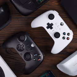 8Bitdo Ultimate 3-mode Blanc Bluetooth/USB Manette de jeu Analogique/Numérique Android, Xbox, iOS - Vue supplémentaire 8