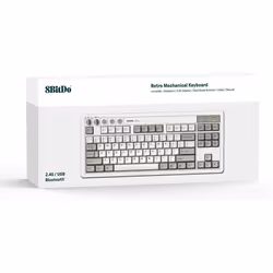 Clavier Mécanique Rétro - 8BitDo - M Edition - Bluetooth - Touches Programmables - Design Élégant