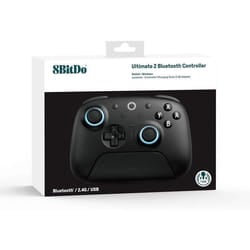 8Bitdo Ultimate 2 Bluetooth Noir Bluetooth/RF/USB Manette de jeu Analogique/Numérique Nintendo Switch, Nintendo Switch 2, PC