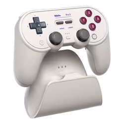 8Bitdo Pro 3 Bluetooth Blanc Bluetooth/RF/USB Manette de jeu Analogique/Numérique Android, MAC, Nintendo Switch, Nintendo Switch 2, PC - Vue supplémentaire 2