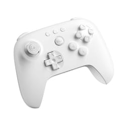 8Bitdo 64 Bluetooth Blanc Bluetooth/USB Manette de jeu Analogique Android, Nintendo Switch, Nintendo Switch 2, PC