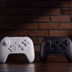 8Bitdo 64 Bluetooth Noir Bluetooth/USB Manette de jeu Analogique Android, Nintendo Switch, Nintendo Switch 2, PC - Vue supplémentaire 6