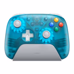 8Bitdo Ultimate 2 Wireless Controller 2.4G - Clear Blue - Vue supplémentaire 6