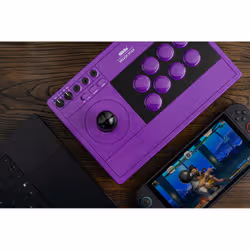 8Bitdo Arcade Stick Purple Edition - Nintendo Switch 1 & 2 - PC Windows - Vue supplémentaire 8
