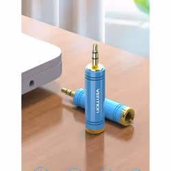 Vention VAB-S04-L changeur de genre de câble 3.5mm 6.5mm Bleu