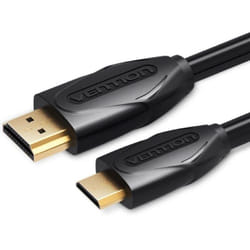 VENTION Câble mini HDMI vers HDMI, longueur 1,5 m, couleur noire