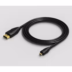 Vention VAA-D03-B100, 1 m, HDMI Type D (Micro), HDMI Type A (Standard), Compatibilité 3D, Noir
