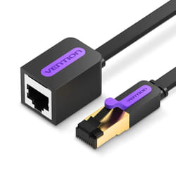 Vention ICBBI câble de réseau Noir 3 m Cat7