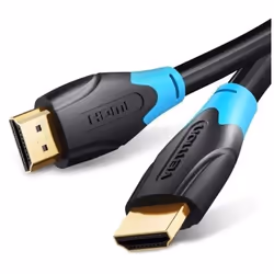 HDMI Cable Black Câble HDMI à HDMI Le VENTION HDMI 2.0 est conçu pour connecter des appareils 4K, tels que la PS4 et les proj ...