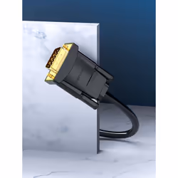 Vention EABBG câble vidéo et adaptateur 1,5 m DVI VGA (D-Sub) Noir