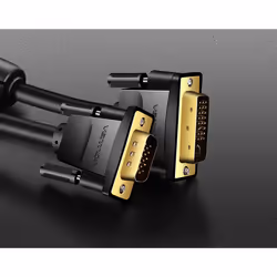 Vention EACBF câble vidéo et adaptateur 1 m DVI VGA (D-Sub) Noir