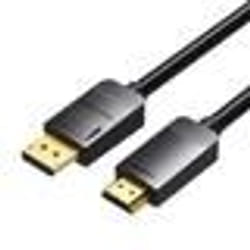Câble adaptateur DP vers HDMI - VENTION - 3m - 1080P à 60Hz - Cordon audio - Plaqué or
