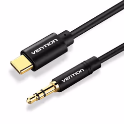 Vention BGABF, 3,5mm, Mâle, USB Type-C, Mâle, 1 m, Noir