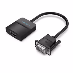 Vention ACNBB, 0,15 m, VGA (D-Sub), HDMI + Micro-USB + 3.5mm, Mâle, Femelle, Droit
