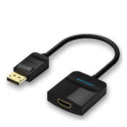 Vention HBGBB câble vidéo et adaptateur 0,15 m DisplayPort HDMI Noir
