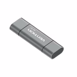 Vention CCJH0 lecteur de carte mémoire USB Type-A/USB Type-C/Micro-USB Gris