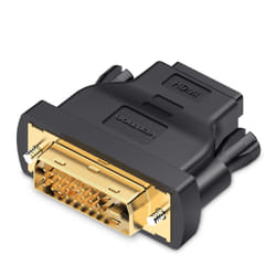 Vention ECDB0 changeur de genre de câble DVI(24+5) HDMI Noir