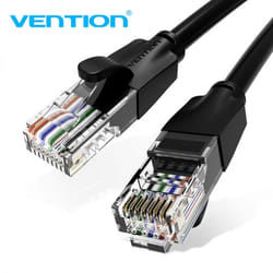 Vention IBEBD câble de réseau Noir 0,5 m Cat6 U/UTP (UTP)