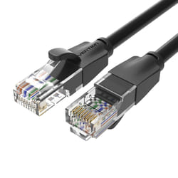 Vention IBEBH câble de réseau Noir 2 m Cat6 U/UTP (UTP)