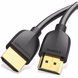 Vention AAIBF, 1 m, HDMI Type A (Standard), HDMI Type A (Standard), Compatibilité 3D, 18 Gbit/s, Noir
