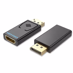 Vention HBKB0, DP, HDMI, Noir